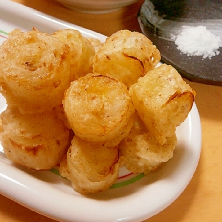 カリッとろ ゴマ入り衣で 下仁田ネギの天ぷら レシピ 作り方 By はちわれ413 楽天レシピ